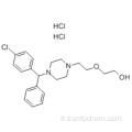 Dichlorhydrate d&#39;hydroxyzine CAS 2192-20-3